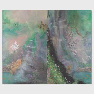 Regalo Cuento de hadas decorativo del papel de embalaje