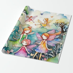 Regalo Cuentos de hadas en papel de envolvimiento de hada