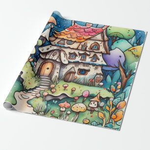 Regalo Cuentos de hadas en papel de envolvimiento de hada
