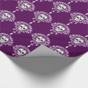 Regalo Damasco muerto - papel de embalaje elegante de los