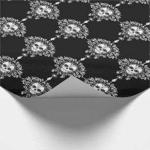 Regalo Damasco muerto - papel de embalaje elegante de los