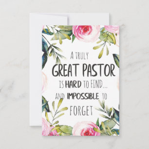 Regalo de agradecimiento al pastor Cita de agradec