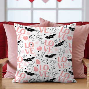 Regalo de Almohada 'Te Amo' Diseño de Corazón Romá