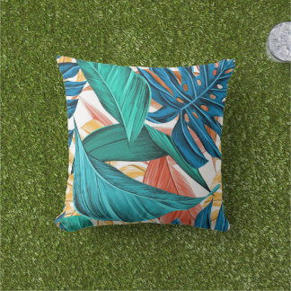 regalo de almohadas tropicales al aire libre artís