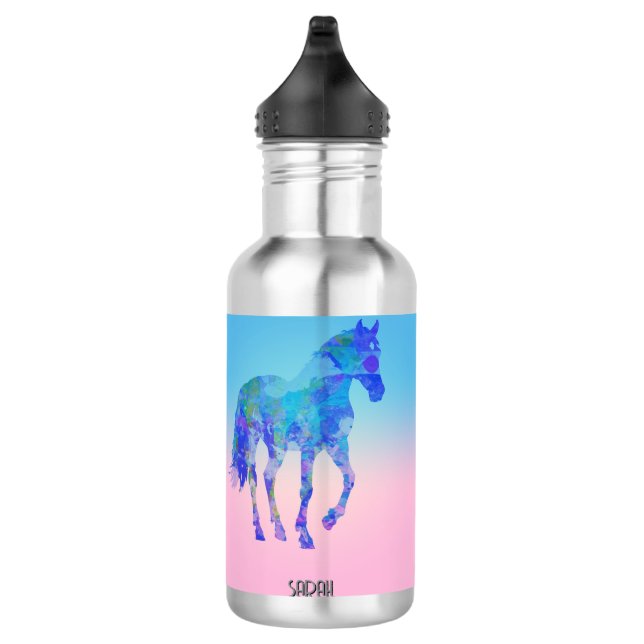 regalo de amante de caballo BOTELLA DE AGUA (Derecha)