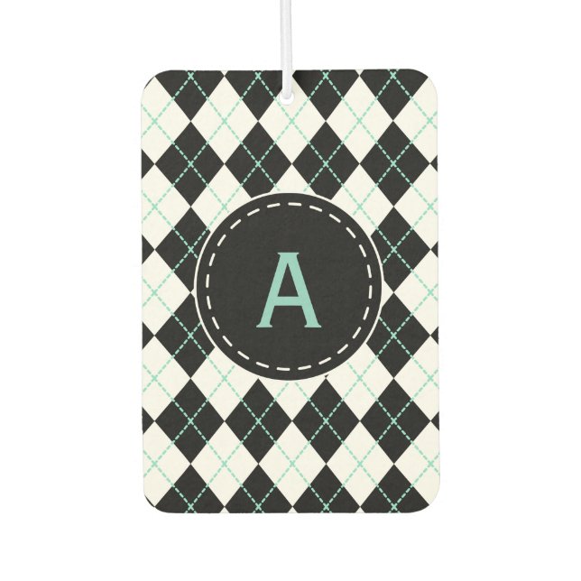 Regalo de ambientador de coche retro personalizado (Anverso)