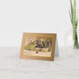 Regalo de amor - Foto - Tarjeta de agradecimiento