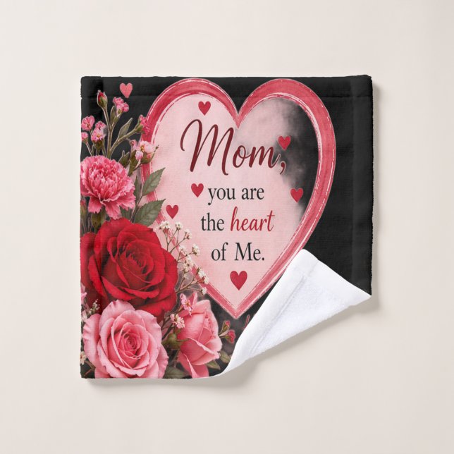 REGALO DE AMOR PARA EL DÍA DE LA MADRE  (Toallita)