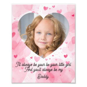 Regalo de ampliación de foto de Corazones Dulces p