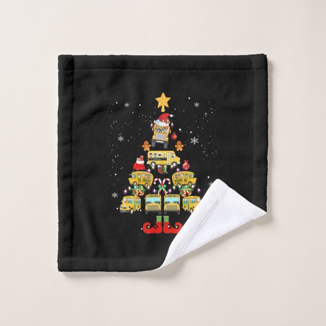 Regalo de árbol de Navidad para conductores de aut (Toallita)