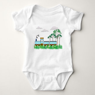 Regalo de Baby Shower - camisetas - trenecito para