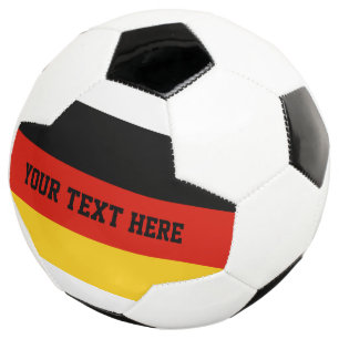 Regalo de balón de fútbol personalizado con la ban