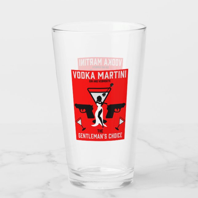 Regalo de bebida Vodka Martini (Reverso)