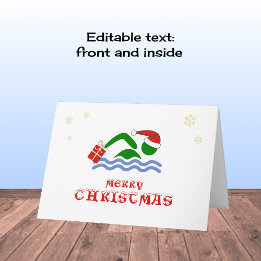 Regalo de bienvenida de navidad navideña