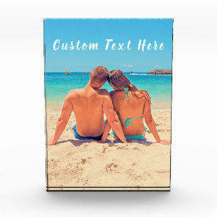 Regalo de bloque de foto personalizado con tus fot