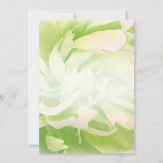 Regalo de boda floral brillante de Greenish