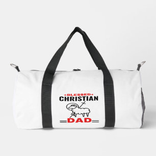 Regalo De Bolsa De Duffel Cristiano Para Papá
