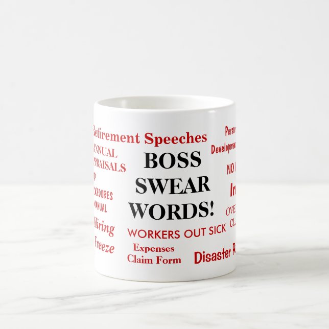 Regalo de Boss - la taza más divertida del chiste (Centro)