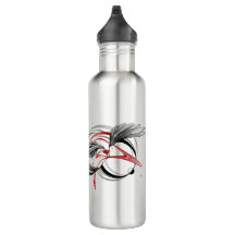 regalo de botella de agua de acero inoxidable de a