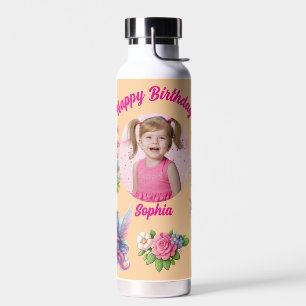 Regalo de Botella de Agua de Cumpleaños con Foto d