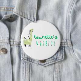 regalo de botón lindo para la conciencia guerrera 