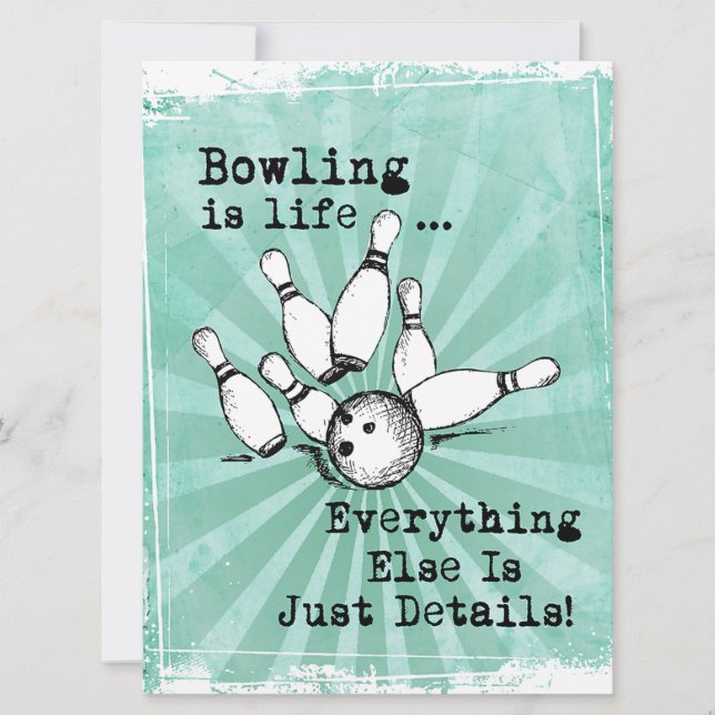 Regalo de Bowling Lover, regalo del jugador de Bow (Anverso)
