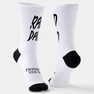 Regalo de calcetines divertidos de deporte para pa