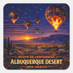 Regalo de calcomanía de viaje por el desierto de l
