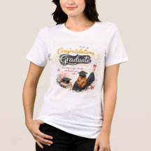 Regalo de camisa para graduado: idea de felicitaci