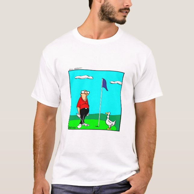 Regalo de camiseta con humor para golf (Anverso)