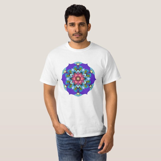 Regalo de camiseta de bonito Mandala para todos (Anverso completo)
