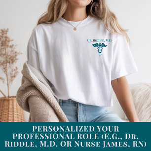 Regalo de camiseta de doctor personalizada para en