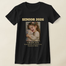 Regalo de camiseta de graduación con foto personal