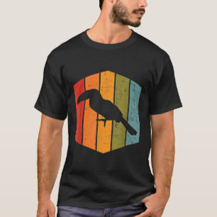 Regalo de camiseta de loro de época para retro de