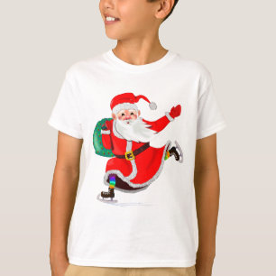 Regalo de camiseta de navidades con Santa