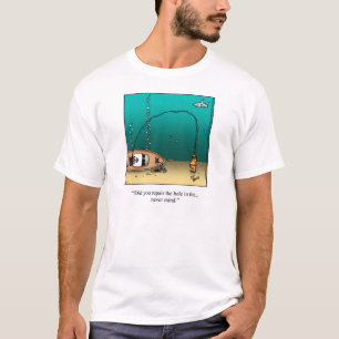Regalo de camiseta de té con humor en bote