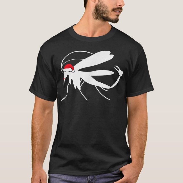 Regalo de camiseta MOSQUITO, Santa Hat Christm (Anverso)