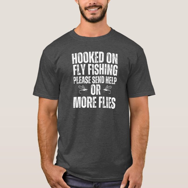 Regalo de camiseta para hombres graciosos de pesca (Anverso)