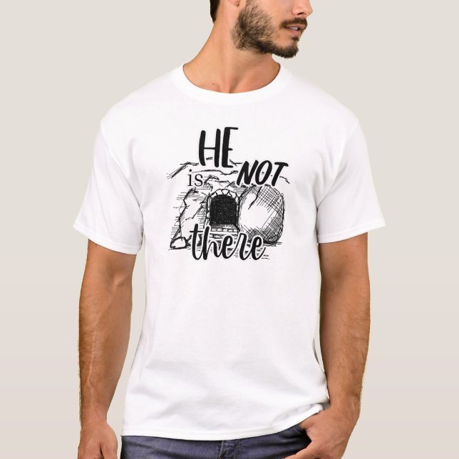 Regalo de camiseta religiosa de Pascua para cristi (Anverso)