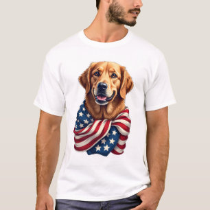Regalo de camiseta vintage para amante de Golden R