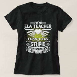 Regalo de camisetas de profesor ELA