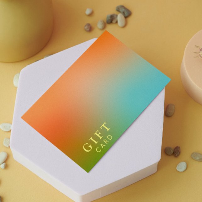 Regalo de certificado de degradado holográfico est (Esthetician Holographic Gradient Certificate Gift)