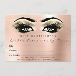 Regalo de certificado de Rubor de maquillaje de Ro