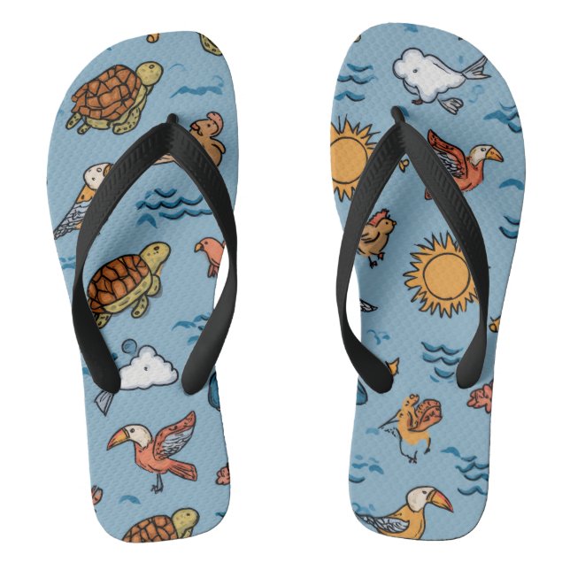 Regalo de chanclas Sunset Beach Vibes (Plantilla)