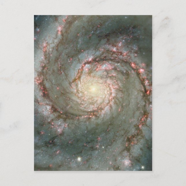 Regalo de ciencia de postales para galaxia con rem (Anverso)
