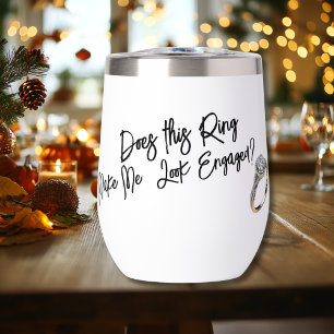 Regalo de compromiso de moda para la presentación 