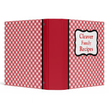 Regalo de cuaderno de cocina de receta familiar pe