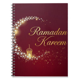 Regalo de cuaderno de Ramadan Kareem