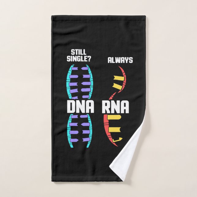 Regalo de cumpleaños | ADN Y ARN del biólogo docen (Toalla de mano)
