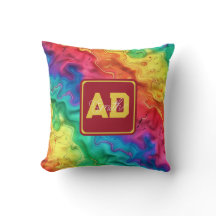 Regalo de cumpleaños con almohada romántica de mod